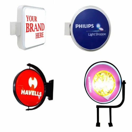 Lollipop Display Flange