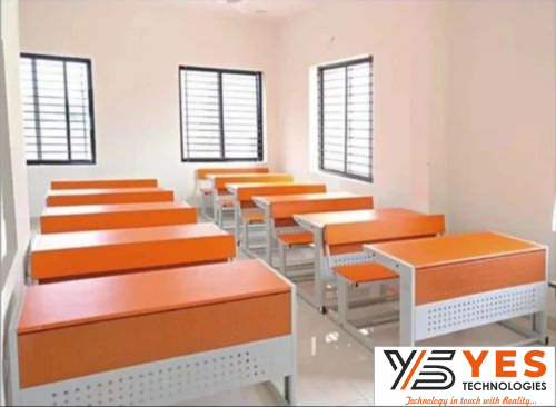 Wooden School Benches - Image 4