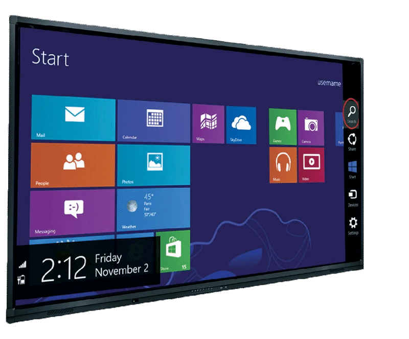 Interactive Flat Panel Display