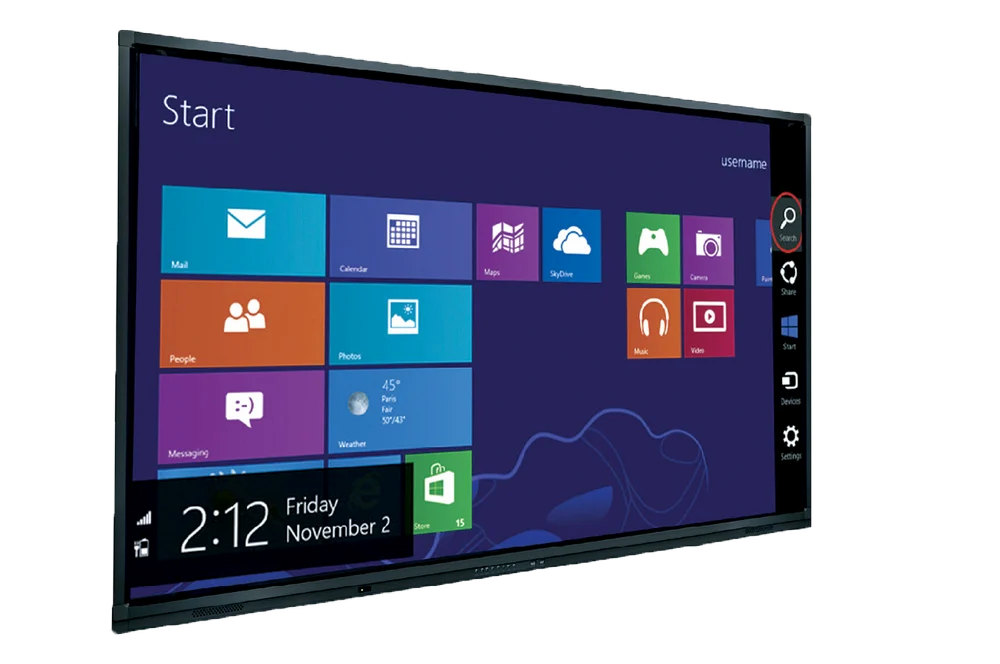 Interactive Flat Panel Display